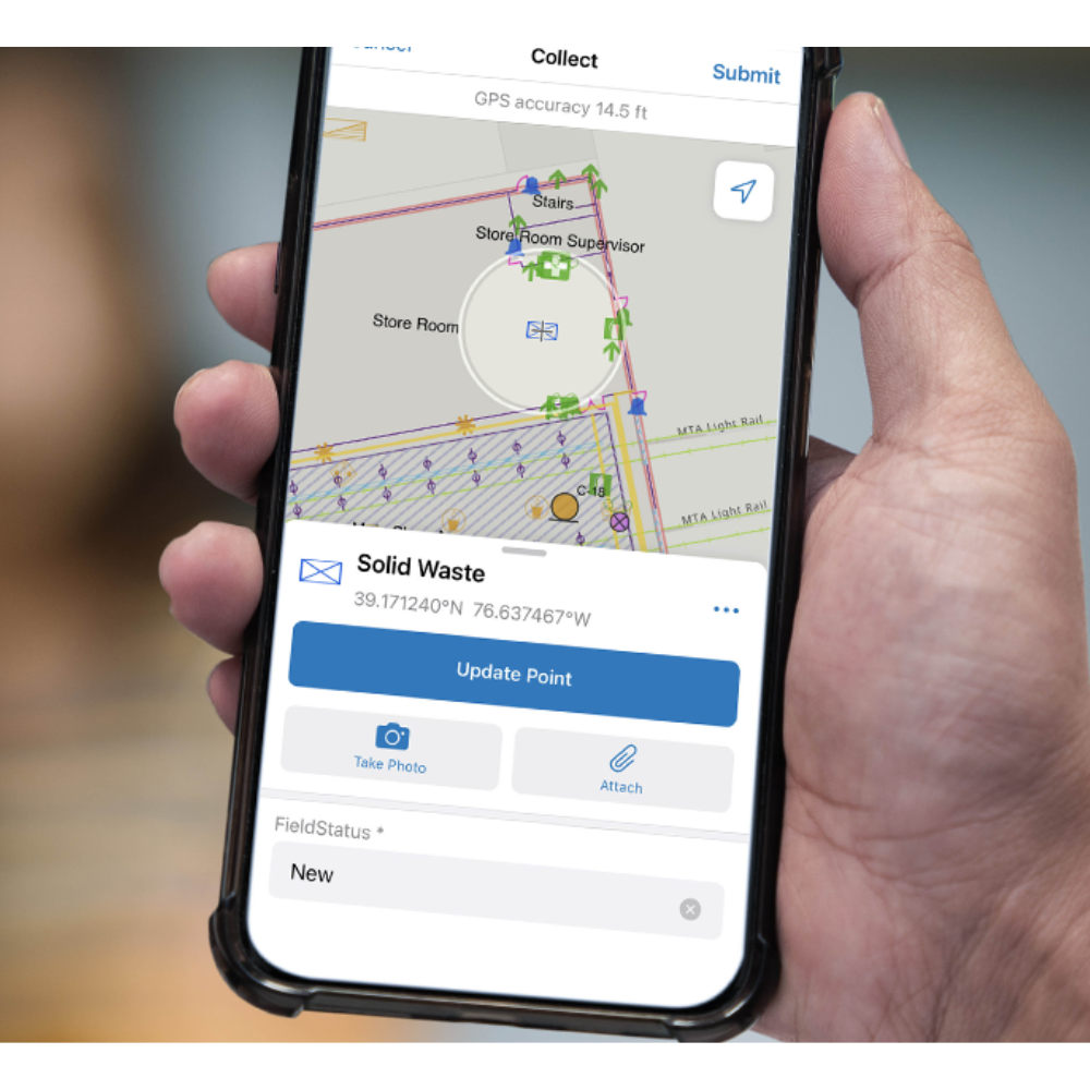 ArcGIS Field Maps Mobile Phone