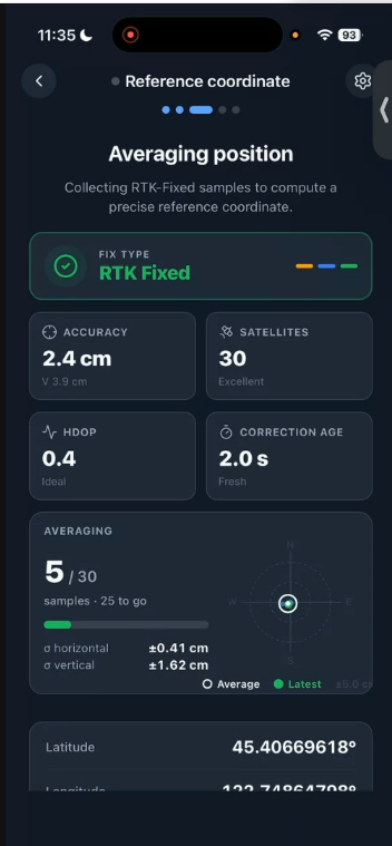 app screen